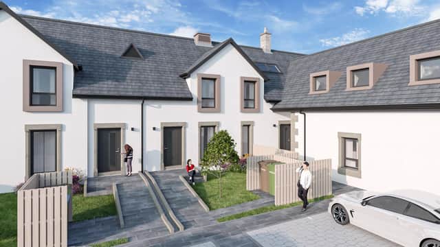Fifteen homes have been created on the site of the former St Agatha’s Primary