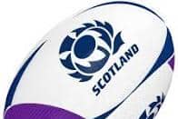 Scotland rugby ball