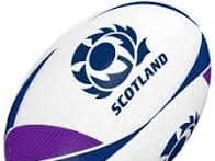 Scotland rugby ball