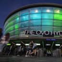 The OVO Hydro arena in Glasgow will be 10 years old on 30 September. Picture: Jeff Holmes