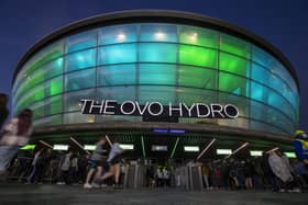 The OVO Hydro arena in Glasgow will be 10 years old on 30 September. Picture: Jeff Holmes