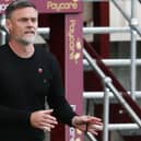 Motherwell manager Graham Alexander watching his side get the better of Aberdeen on Saturday (Photo: Ian McFadyen)