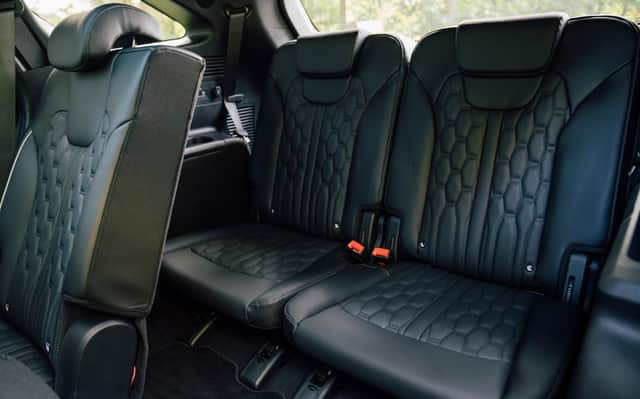 Even the third row of seats has plenty of space