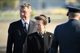 Princess Anne and her husband Vice Admiral Timothy Laurence will visit Glasgow today (Picture: Paul Ellis - WPA Pool/Getty Images) 