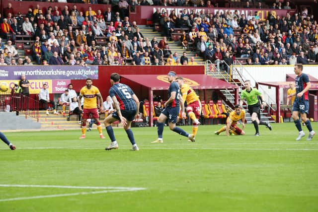 Callum Slattery rifles in 'Well's opener after just two minutes