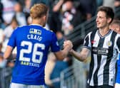 St Mirren left-back Scott Tanser (right) was on target during Saturday’s 3-2 win over Ross County.