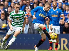 Both Celtic and Rangers have betting companies as their front-of-shirt sponsors. Picture: SNS