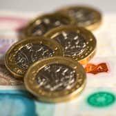 EMBARGOED TO 0001 FRIDAY APRIL 29 File photo dated 26/01/18 of money, as women's real wages will fall by almost £40 a month this year, according to new research.