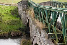 The old Ponfeigh Bridge was demolished in 2019