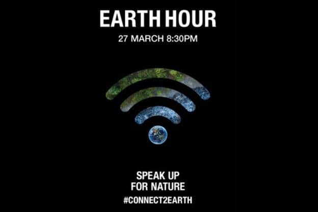Turn off all non-essential electric lights from 8.30pm on Saturday to raise climate change awareness.
