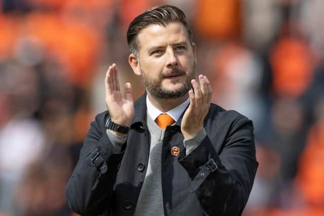 Thomas Courts, manager of Dundee United. (Photo by Steve Welsh/Getty Images)