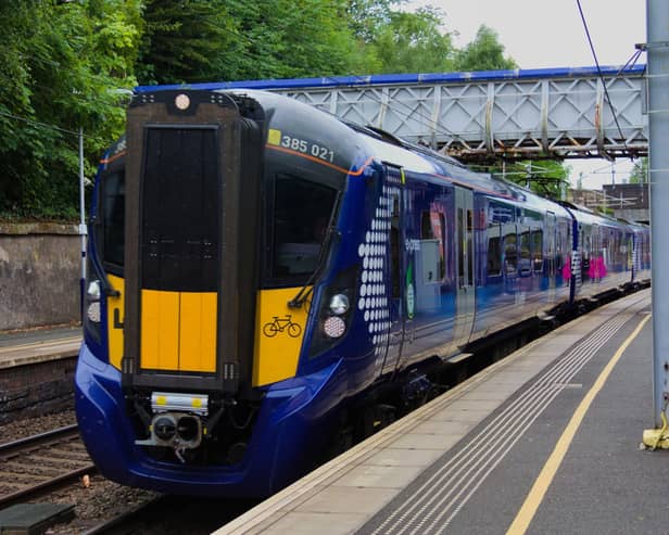 Train services in and around Glasgow are slowly returning to normal 