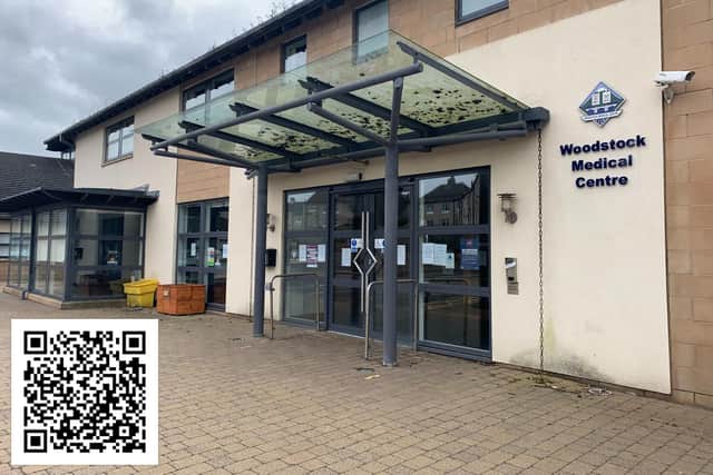 Issues at Woodstock Medical Centre have been well documented; to have your say, use the QR code to access the survey.