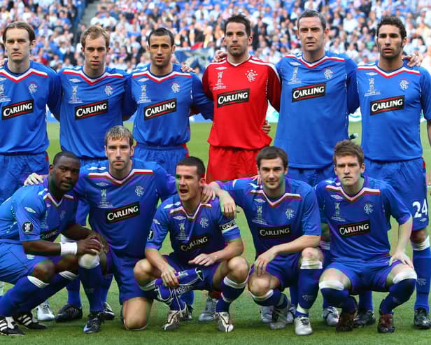 He was part of the Rangers team which started the 2008 UEFA Cup final