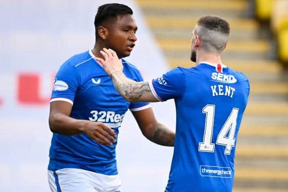 Alfredo Morelos and Ryan Kent have been revitalised, says Alan Hutton. (Photo by Rob Casey / SNS Group)