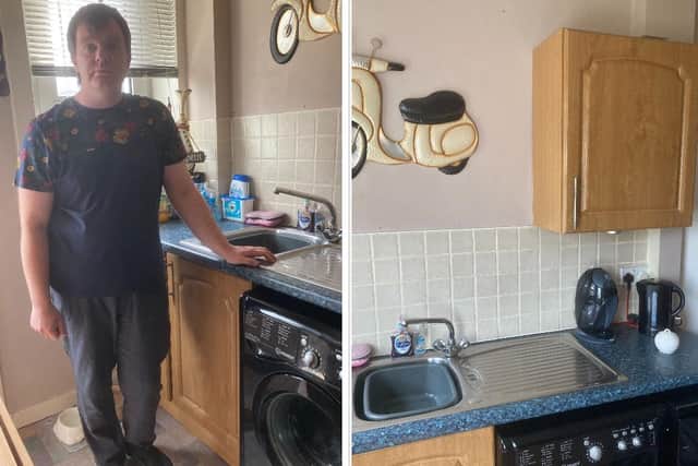 Scott Graham is hoping the council will finally come up with a kitchen solution for his mum Wilma.