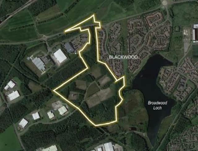 map of site