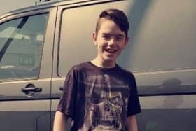 Tragedy: William McNally, 13, died after getting into difficulties in the River Gryffe in Renfrewshire last June