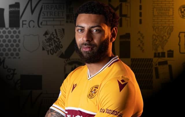Kaiyne Woolery has signed on at Fir Park (Pic courtesy of Motherwell FC)