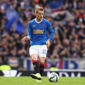 Rangers midfielder Steven Davis is out of contract at the end of the season. (Photo by Craig Williamson / SNS Group)