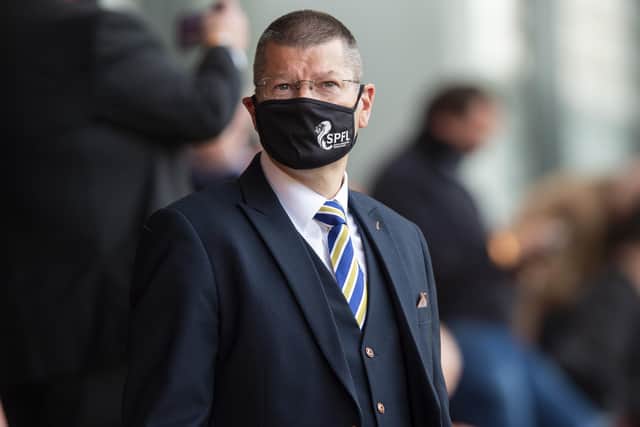 SPFL Chief Executive Neil Doncaster. (Photo by Ross Parker / SNS Group)