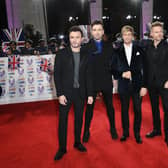 Westlife (L-R) Shane Filan, Mark Feehily, Nicky Bryne and Kian Egan. Photo by Gareth Cattermole/Getty Images