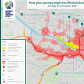 What roads to avoid on October 31.