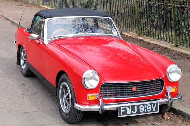 Small, but perfectly formed, this MG Midget is an icon from 1980.