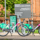 Hire bikes have been available at dozens of locations across Glasgow since 2014 (Picture: Sandy Young/PinPep)