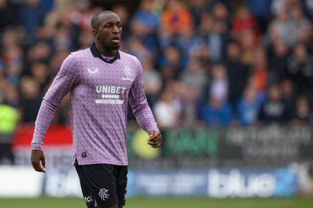 Rangers midfielder Glen Kamara will miss Thursday's Europa League match against Brondby through suspension after being sent off against Sparta Prague last month. (Photo by Craig Williamson / SNS Group)