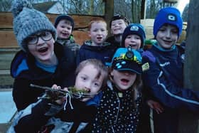 The Symington Beavers section of Biggar-Tinto Scouts were a huge help on the trail. (Pics: Alan Jones)