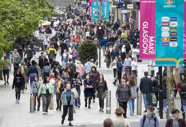 A survey has found that people in Glasgow are the least happy in Scotland.