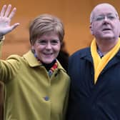 Nicola Sturgeon and husband Peter Murrell (Picture: Andrew Milligan/PA Wire)