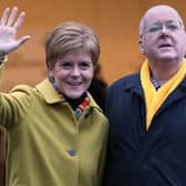 Nicola Sturgeon and husband Peter Murrell (Picture: Andrew Milligan/PA Wire)