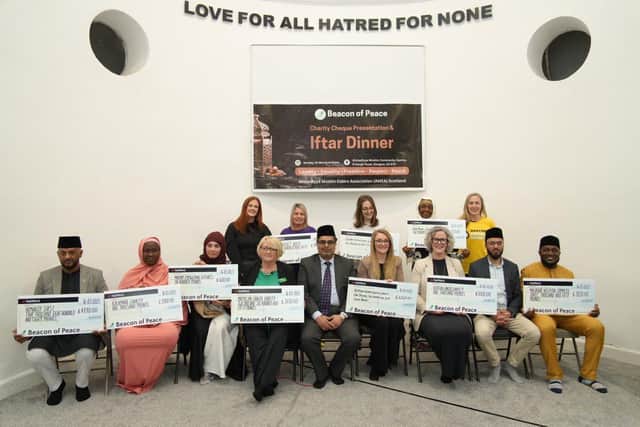 Charities benefited from donation at the event
