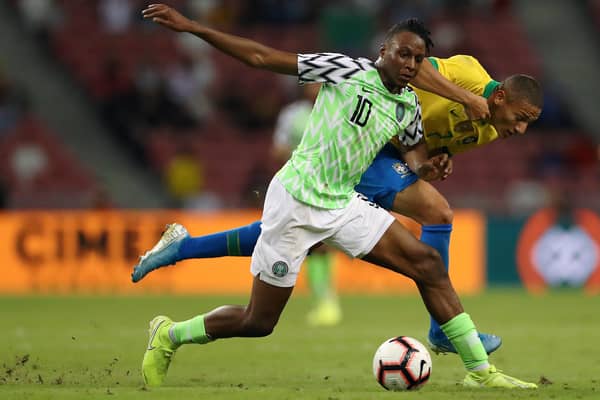 Rangers' Joe Aribo could feature for Nigeria in today's AFCON fixture against Egypt. (Photo by Lionel Ng/Getty Images)