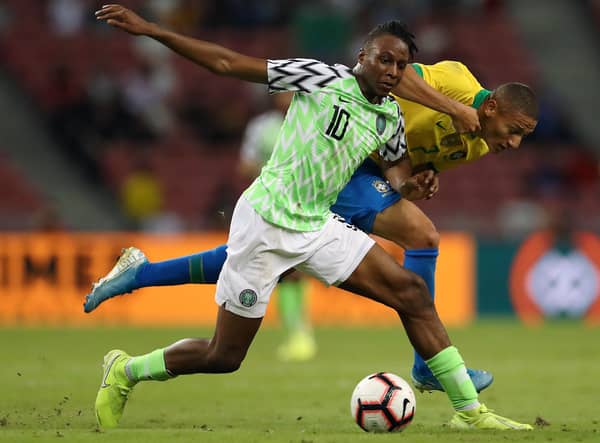 Rangers' Joe Aribo could feature for Nigeria in today's AFCON fixture against Egypt. (Photo by Lionel Ng/Getty Images)