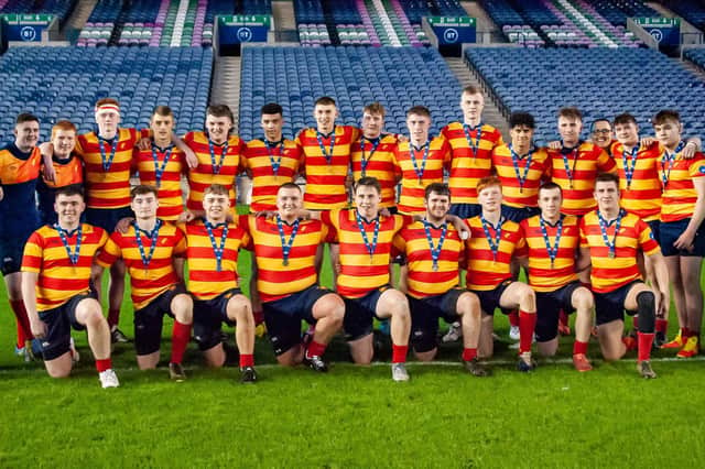The valiant West of Scotland U18s (picture by John Cameron)