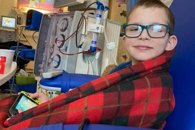 ​Reece Sinclair was the recipient of the kidney, which was provided by an anonymous live donor.