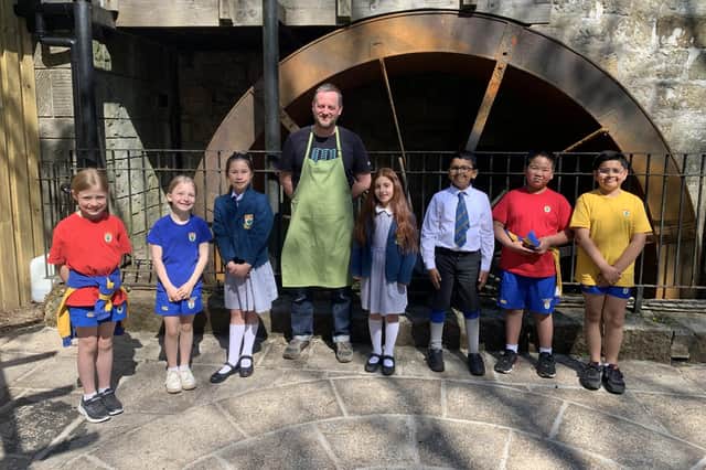 Junior 4 pupils from The High School of Glasgow visit Gavin’s Mill ahead of ‘Sustainability Social’ later this month