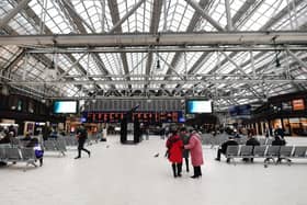  Glasgow Central was the most-used station in the year to March. Picture: John Devlin