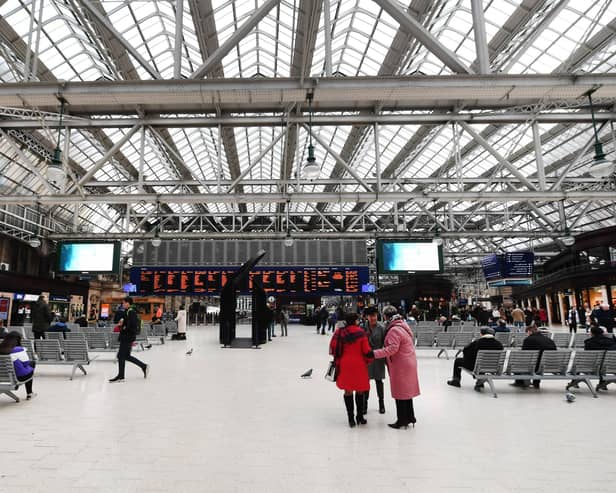 Glasgow Central. Picture: John Devlin