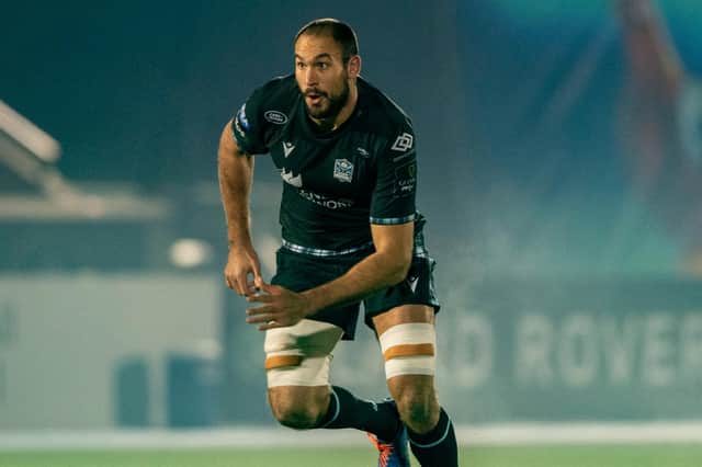 Kiran McDonald earned his first international call-up for Scotland's summer tour (pic: Glasgow Warriors)