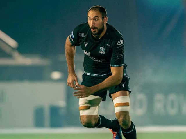 Kiran McDonald earned his first international call-up for Scotland's summer tour (pic: Glasgow Warriors)