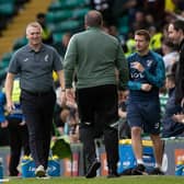 Norwich manager Dean Smith was full of praise for Celtic.  (Photo by Craig Williamson / SNS Group)