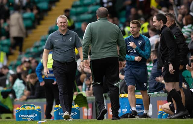 <p>Norwich manager Dean Smith was full of praise for Celtic.  (Photo by Craig Williamson / SNS Group)</p>