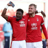 Joe Worrall (right) has moved out on loan to Turkey but is still a Nottingham Forest player