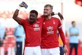 Joe Worrall (right) has moved out on loan to Turkey but is still a Nottingham Forest player