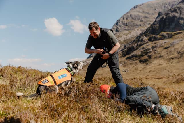 Scottish Search and Rescue Dogs in the heart of Glencoe