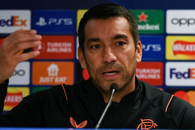 Giovanni van Bronckhorst admits Rangers could be forced to sign as many as 10 players next summer. (Photo by Ross MacDonald / SNS Group)